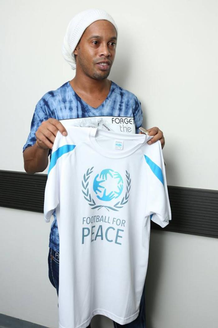 Ronaldinho. Photo: FfP Media.