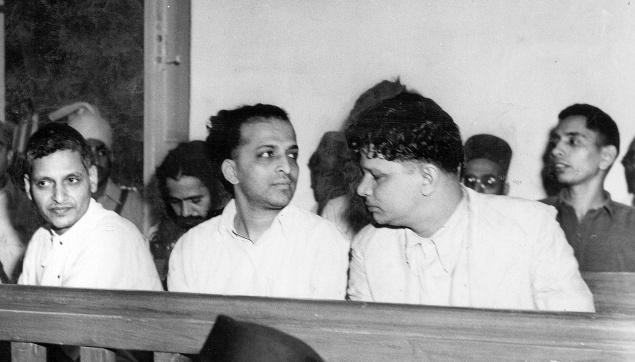 Nathuram Godse, Narayan Apte and Vishnu Ramkrishna Karkar