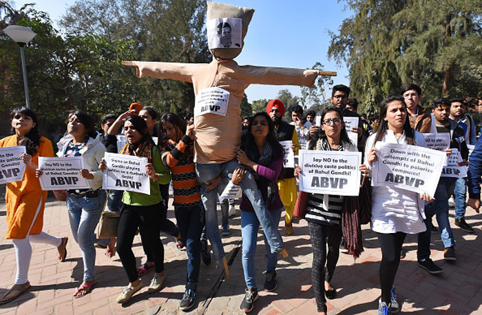 95 Lucknow University teachers submit resignation after ABVP-led student violence