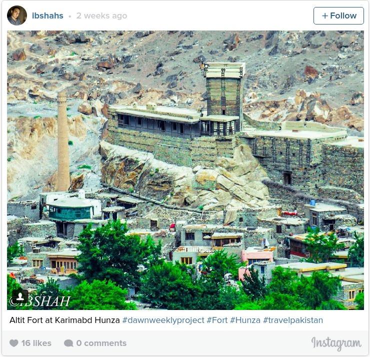 pakistan haritage: Altit Fort.jpg