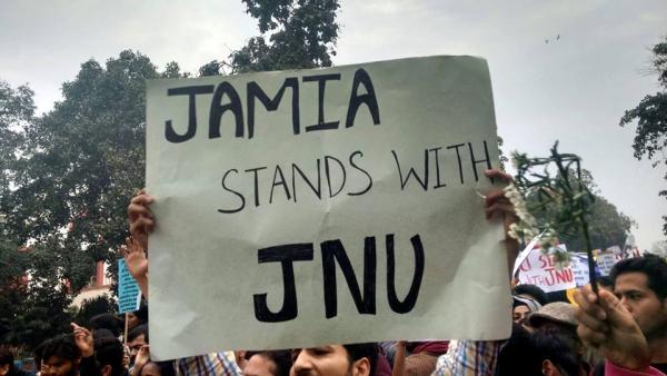 JNU, Jamia support