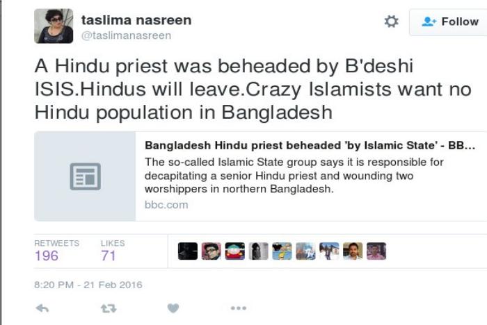 taslima nasreen