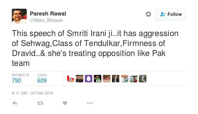paresh rawal tweet