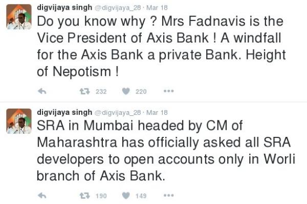 Digvijay Singh tweets
