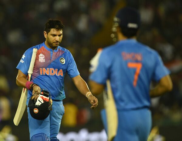 Yuvraj Singh embed. Photo: MONEY SHARMA/AFP/Getty Images