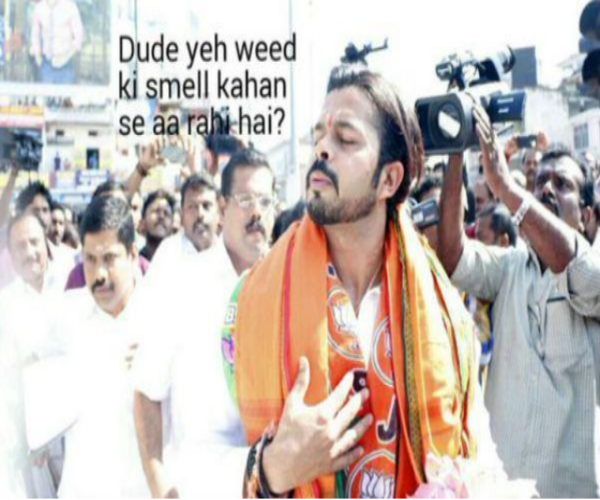 S Sreesanth meme1