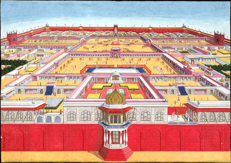 Red Fort Delhi 1785