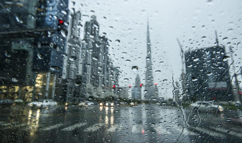 raining
