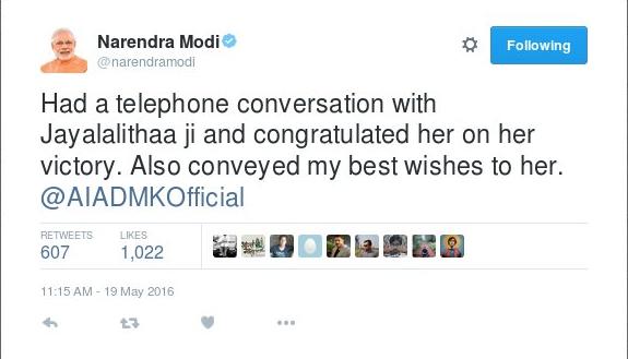 narendra modi tweet