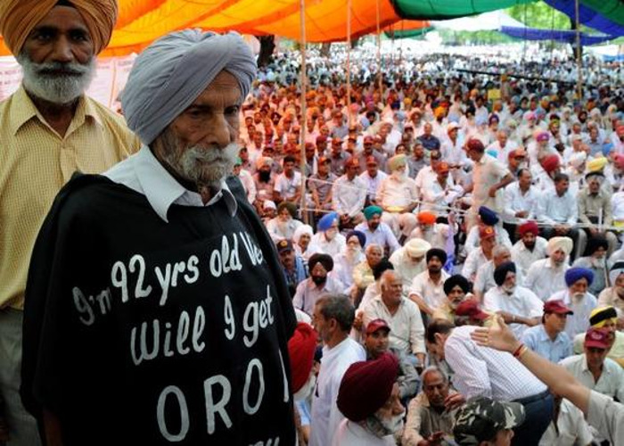 OROP protest: war veterans to start returning medals from today 