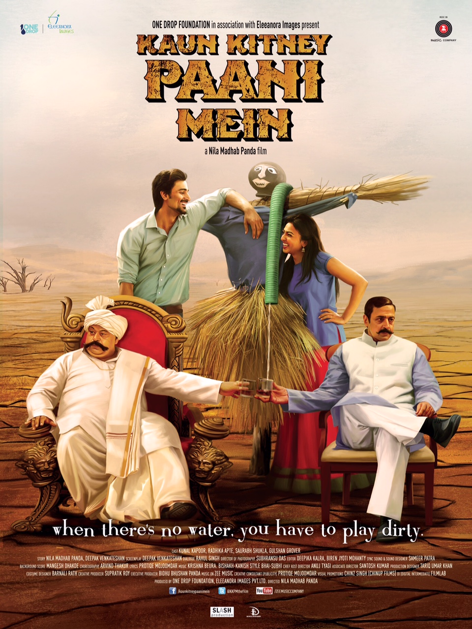 #Review: Kaun Kitney Paani Mein is a clever, layered take on famines, caste wars and politics 