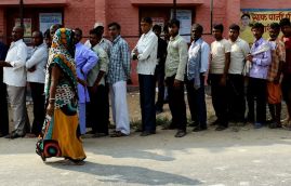 First phase of Bihar elections ends with 57 per cent voter turnout 