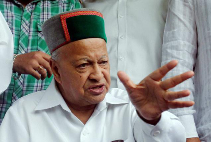 BJP demands resignation of Himachal CM Virbhadra Singh 