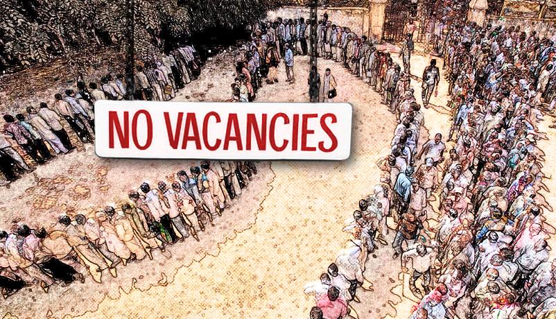 No interview for jobs. Great. But where are the jobs Mr. Modi? 