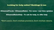 If you're stuck in #ChennaiFloods here are a few Do's and Don'ts 
