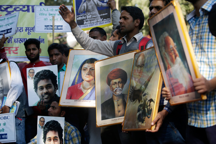 Rohith Labour Umar Khalid & Anirban Bhattacharya surrender. But students vow to ...