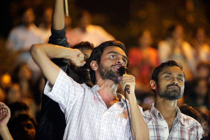 Umar, Anirban say they are proud of sedition charge  