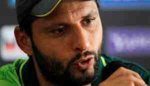 Former Pakistan skipper Shahid Afridi