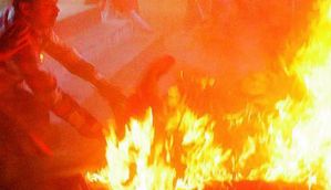 Three youths set fire to petrol bunk in Ghaziabad 