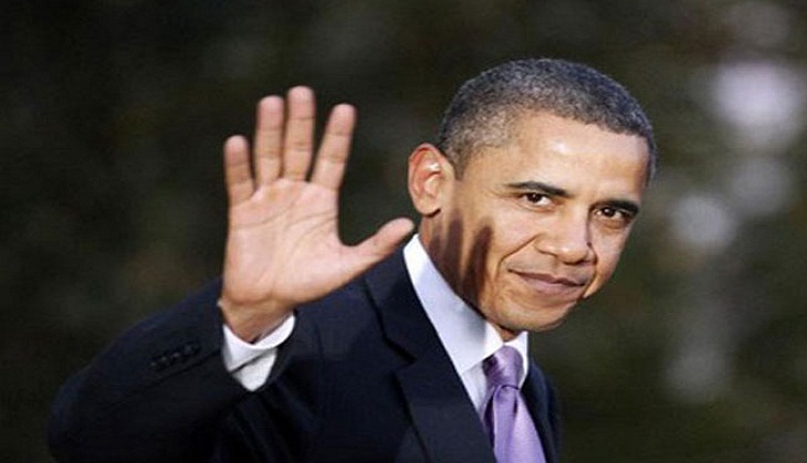 US Prez Obama drops mic at his final White House Correspondents' Dinner.  Literally!  