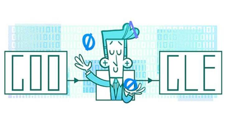 Google marks Claude Shannon's 100th birthday with a doodle 