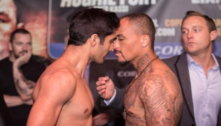 'Unbeaten' Vijender Singh, Matiouze Royer go head-to-head at weigh-in 