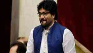 Watch video: Union Minister Babul Supriyo loses his cool at an event for differently-abled; threatens a man, says 'can break your leg'
