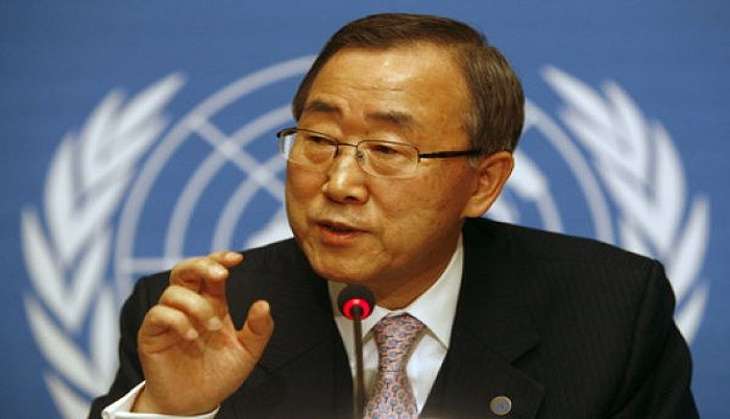 UN chief Ban Ki-moon urges India, Pakistan to resolve disputes 