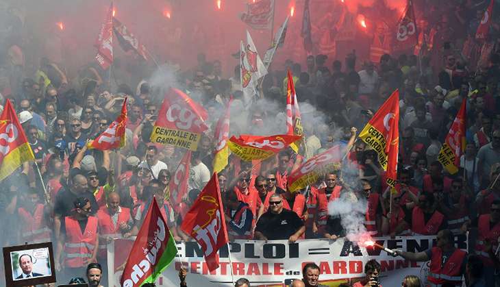 As Euro 2016 heats up, so do France's anti-labour protests 