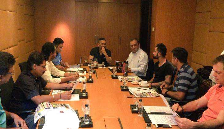 Kohli, Dhoni meet Kumble and Dravid to discuss roadmap for Indian cricket 