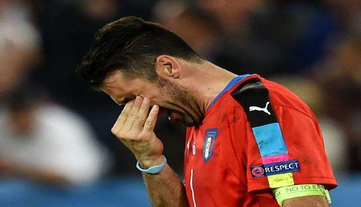 France's Pogba sad to see Buffon in tears after Italy's Euro exit 