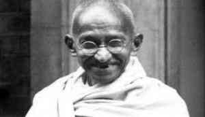 UP: Now ‘father of nation’ Mahatma Gandhi also wore ‘bhagwa’ colour in Yogi government; check out pics