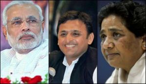  Four BSP MLAs join BJP Lucknow ahead of UP 2017 elections 