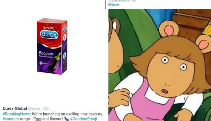 Durex joked about eggplant-flavoured condoms, Twitter obliged by hyperventilating 