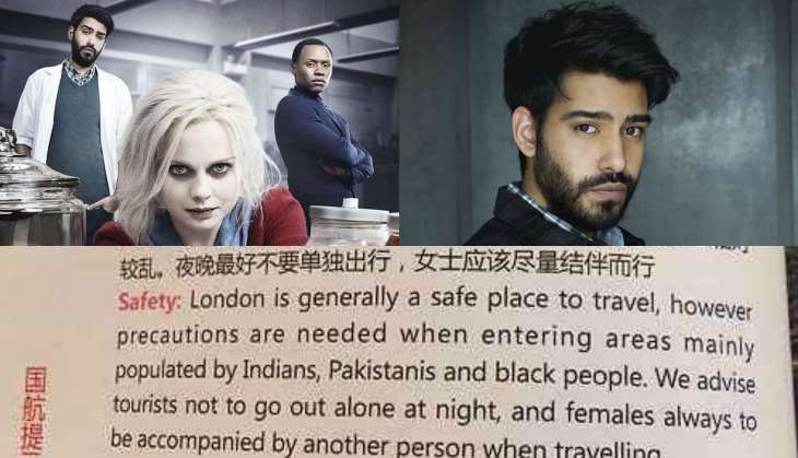 iZombie actor calls out Air China's racist safety tip, gets trolled by racists. Because logic  