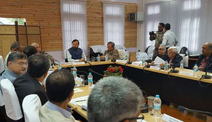 HRM Prakash Javadekar meeting IIM Directors