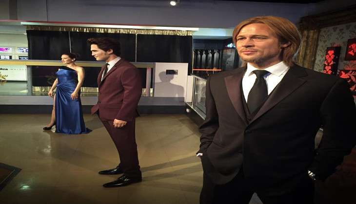 Madame Tussauds has taken the Brad Pitt & Angelina Jolie split a little too seriously 