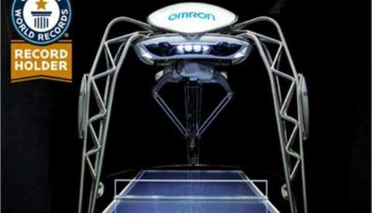 A robot table tennis tutor 'Forpheus' now holds Guinness World Record 