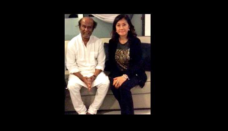 Thai Princess meets Rajinikanth at his house in Chennai 