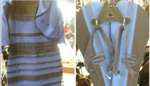 Has The Dress found its match in these flip flops? Here's why everyone sees a different colour 