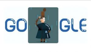 Google celebrates 250th birthday of Charles Macintosh with a 'waterproof' doodle 