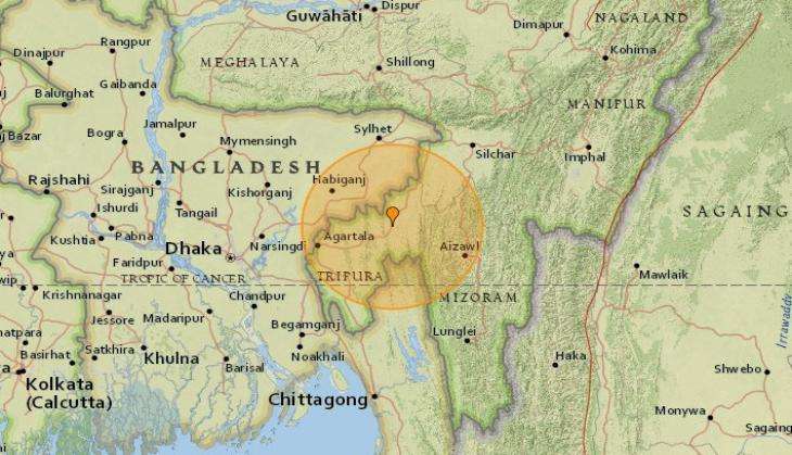 5.5 magnitude earthquake jolts Northeast India, tremors felt in Assam