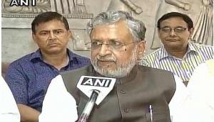 Tej Pratap Yadav provided wrong figures during 2015 elections: Sushil Modi