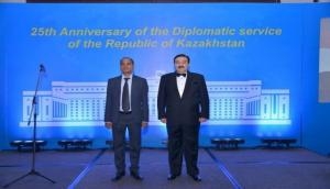 Bilateral cooperation lauded at Kazakh Diplomatic Service jubilee reception