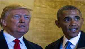 China spying on US President Donald Trump's iPhone that he leaves in golf cart claims ex-President Barack Obama