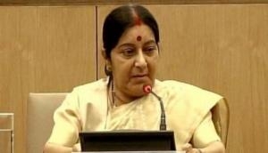 Sushma Swaraj to make statement in Parliament on Jadhav's meeting