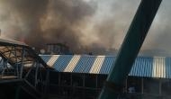 In Photos: Major fire breaks out near Bandra railway station