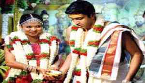 Ashwin with wife