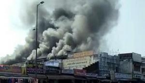 MP: Fire breaks out in Bairagarh shopping complex
