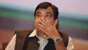 Watch: Union Minister Nitin Gadkari falls unconcious while on stage during an event in Maharashtra's Ahmednagar